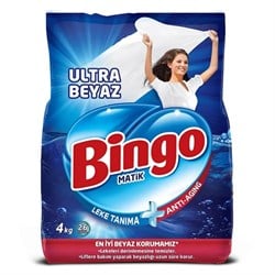 Toz DeterjanBingo Matik Ultra Beyaz 4 kg