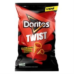 CipsDoritos Twist Közlenmiş Kırmızı Biberli 115 g