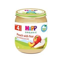 Bebek MamasıHipp Organik Armutlu Şeftali Püresi 125 g