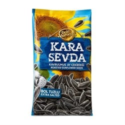 AyçekirdeğiKarasevda Kavrulmuş Ayçekirdek Bol Tuzlu 180 g