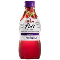 Maden SuyuKızılay Plus Açai Çilek Sindirim Gazlı İçeçek 200 ml