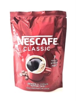 Hazır KahveNescafe Classic Kahve Ekonomik 70 Gr