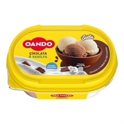 DondurmaOando Tub Choco Vanilya 770 ml