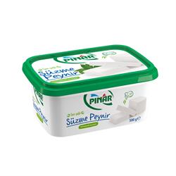 Süzme PeynirPınar Süzme Peyniri 500 Gr