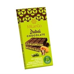 ÇikolataŞölen Milango Dubai Chocolate 122g