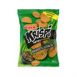 KrakerÜlker Krispi Çubuk Kraker Baharatlı 50 g