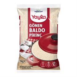PirinçYayla 2 Kg Gönen Baldo Pirinç