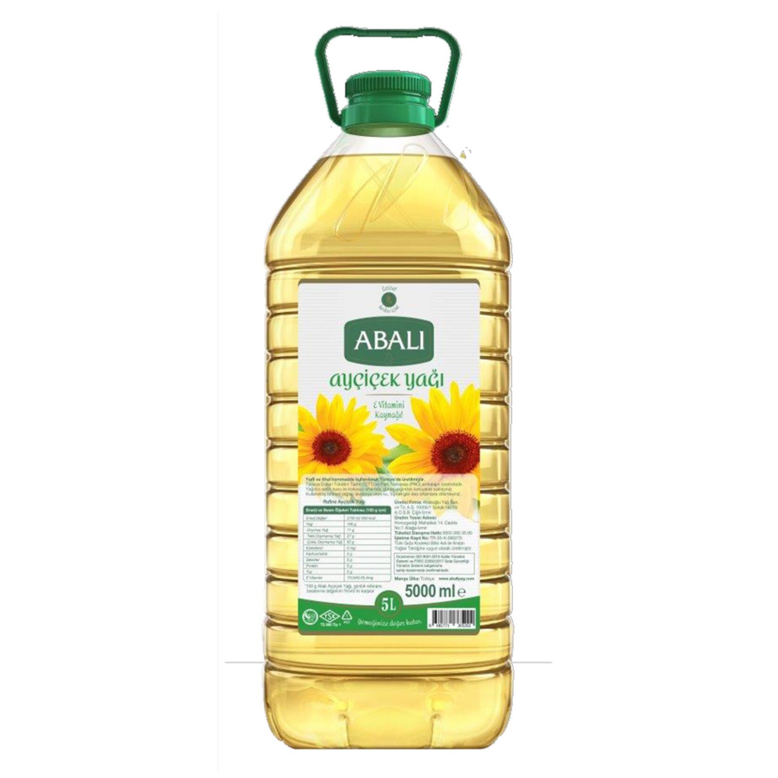 Ayçiçek YağıAbalı Ayçiçek Yağı 5 lt Pet