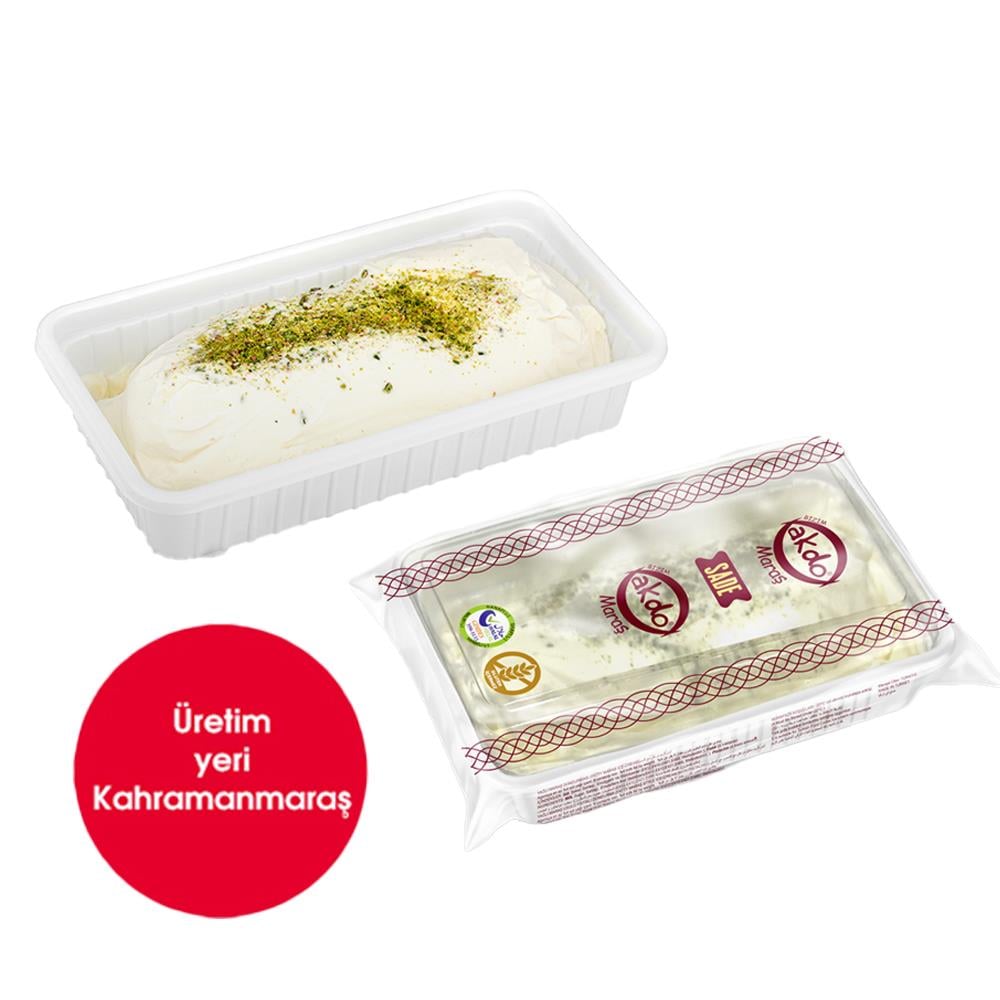 DondurmaAkdo Dondurma 500 gr Sade