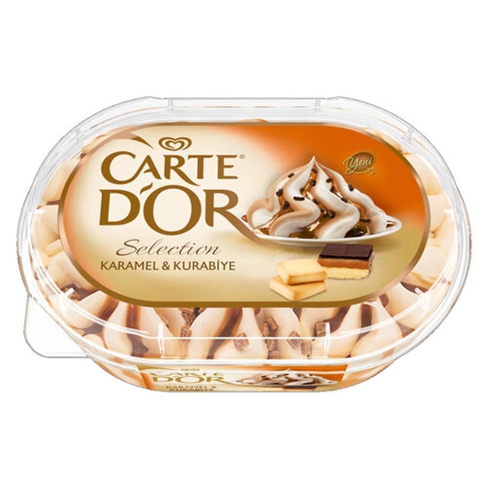 Algida Carte D'or Dairy Selection Karamel Kurabıiye 800 Ml