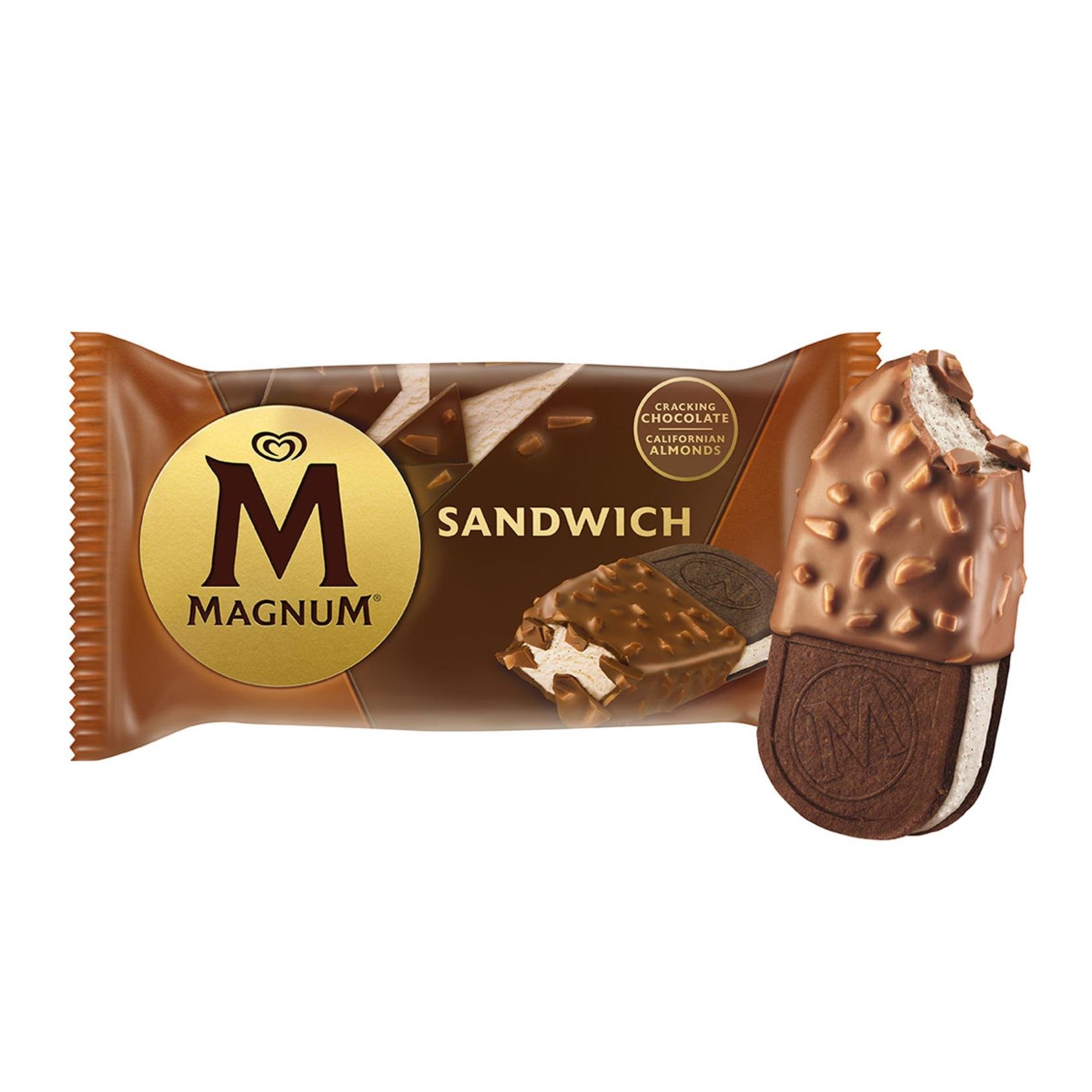 DondurmaAlgida Magnum Sanwich Badem 140 ml