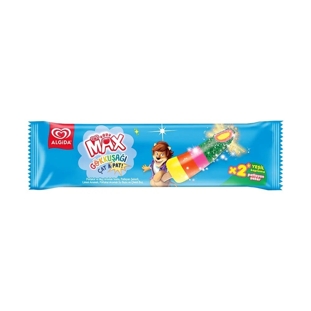 DondurmaAlgida Max Gökkuşağı Çat A Pat 62 ml