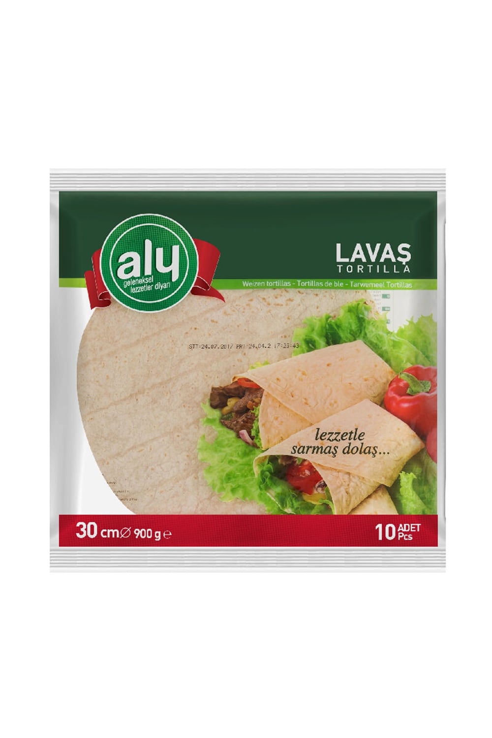Aly Lavaş 30 Cm 900 Gr 10'lu