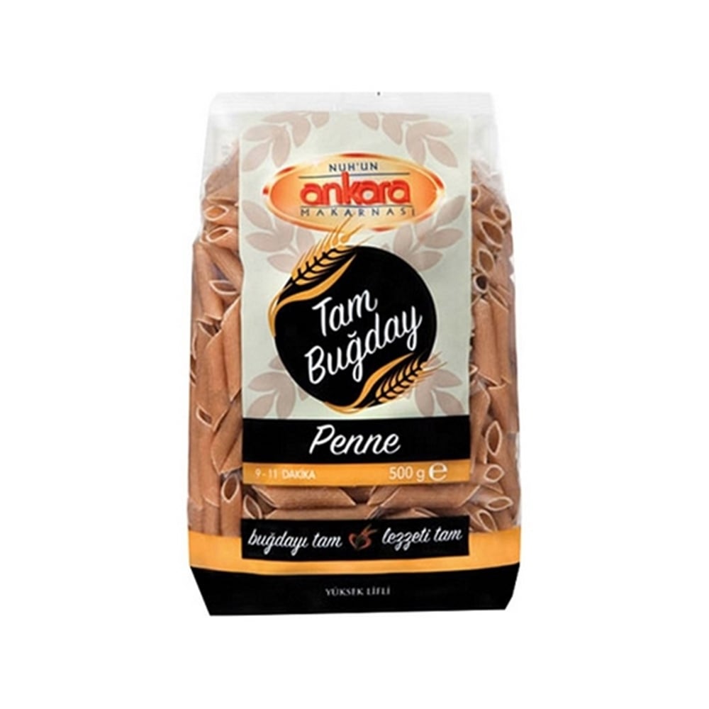 Ankara Makarna Tam Buğday Kalem 500 Gr