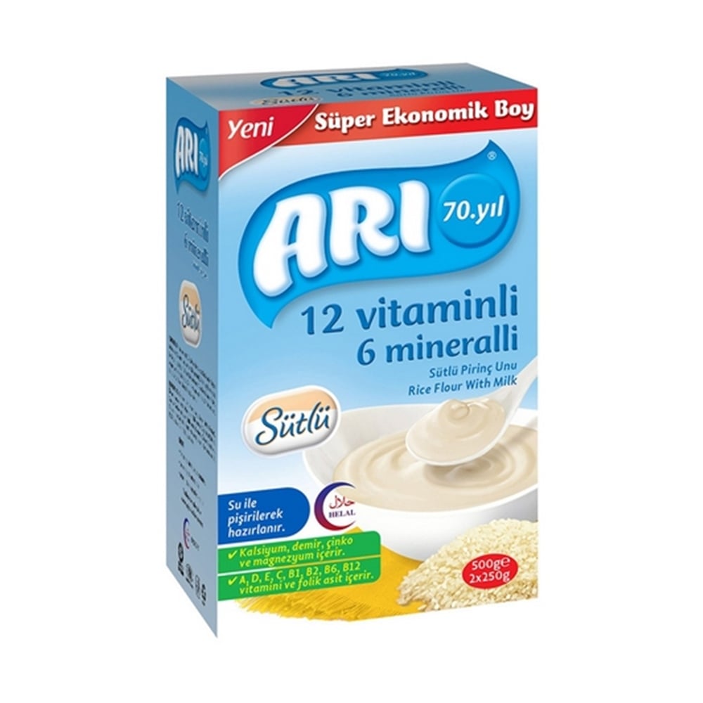 Arı Mama Sütlü Pirinç Unu 500 Gr