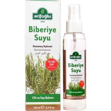 Bitkisel Bakım YağlarıArifoğlu Biberiye Suyu 125 ml