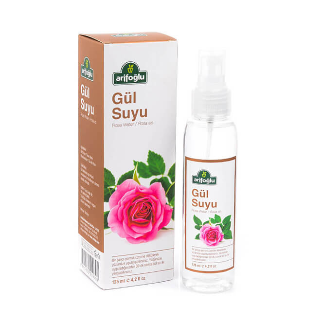 Bitkisel Bakım YağlarıArifoğlu Gül Suyu 125 ml