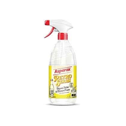 Parlatıcı, TemizleyiciAsperox Retro Serisi Beyaz Sirke& Limon Tuzu Sprey 1000 ml