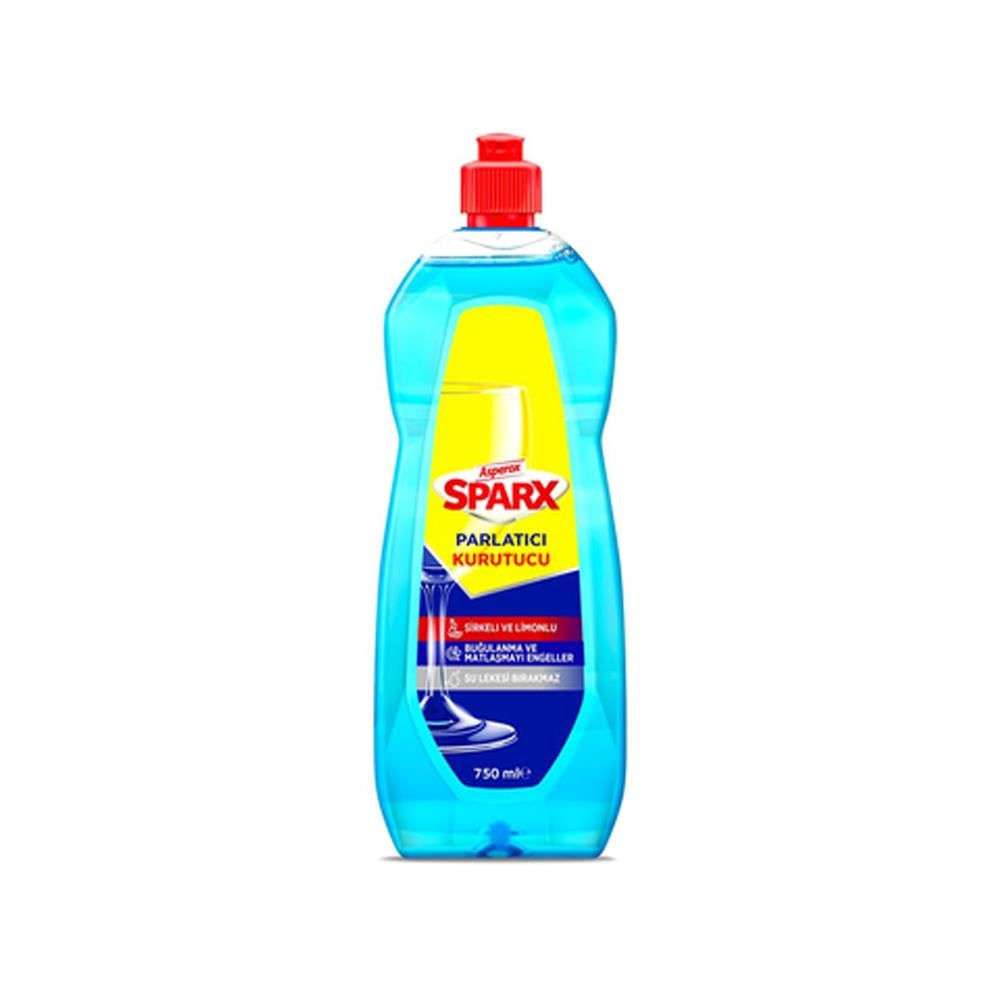 Bulaşık Makinesi TabletiAsperox Sparx Parlatıcı Kurutucu Sirkeli ve Limonlu 750 Ml