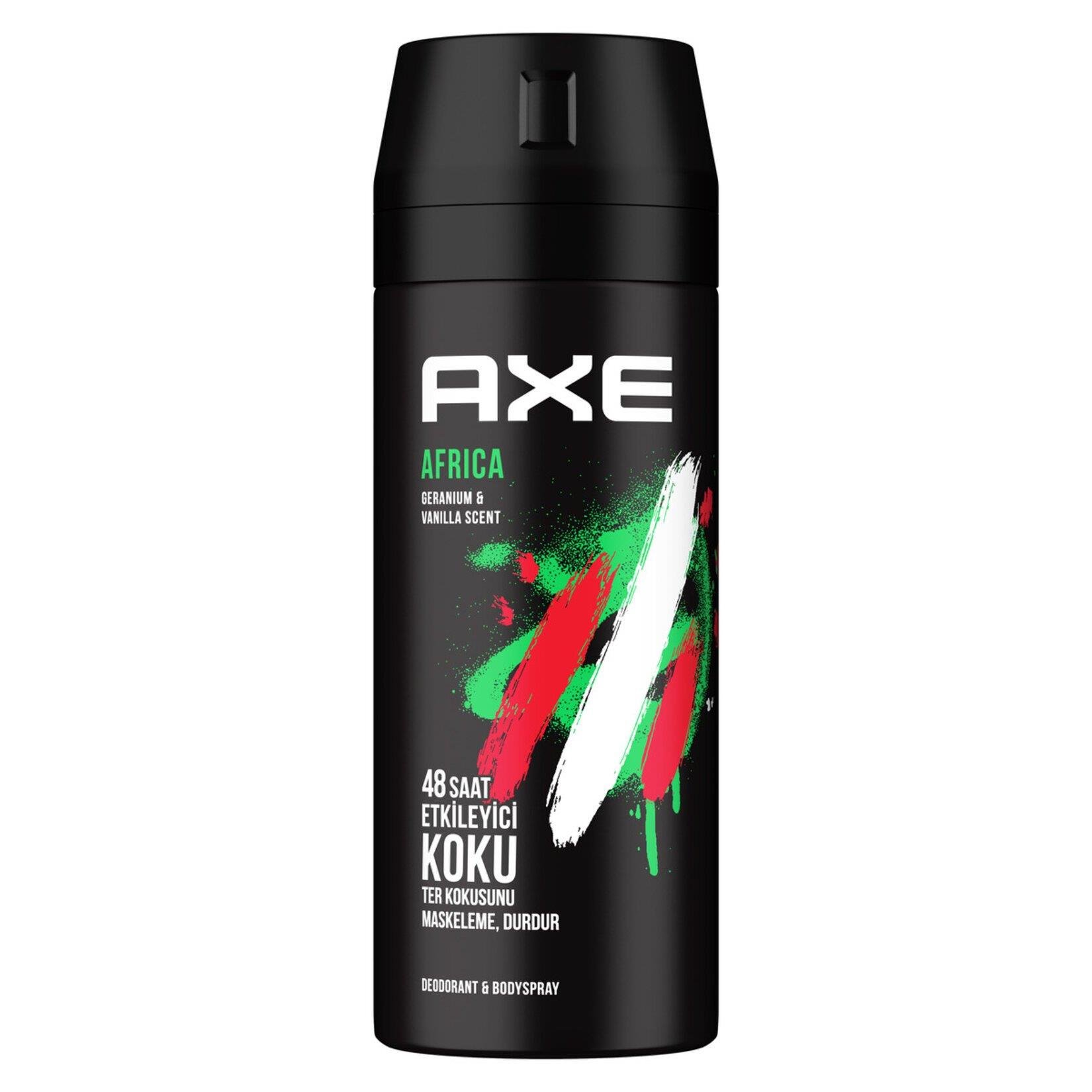 Erkek DeodorantAxe Deodorant Bay Africa 150ml