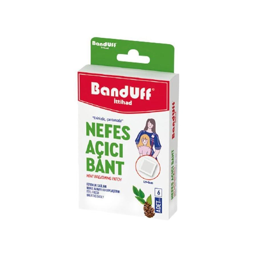 Yara BandıBanduff Nefes Açıcı Bant 6 Adet