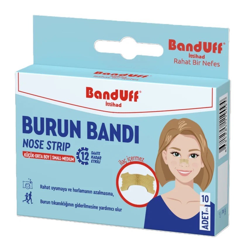 SütyenBanduff Sağlık Burun Bandı Küçük Orta 10 Adet