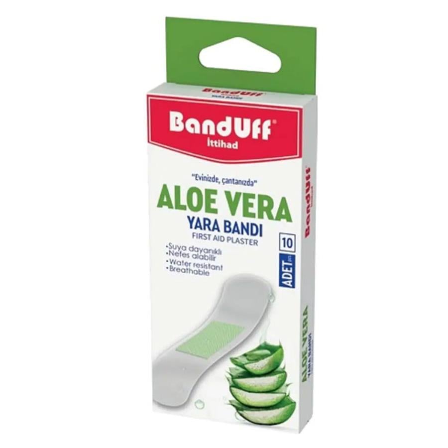 Yara BandıBanduff Yara Bandı Aloe Vera 10 Adet