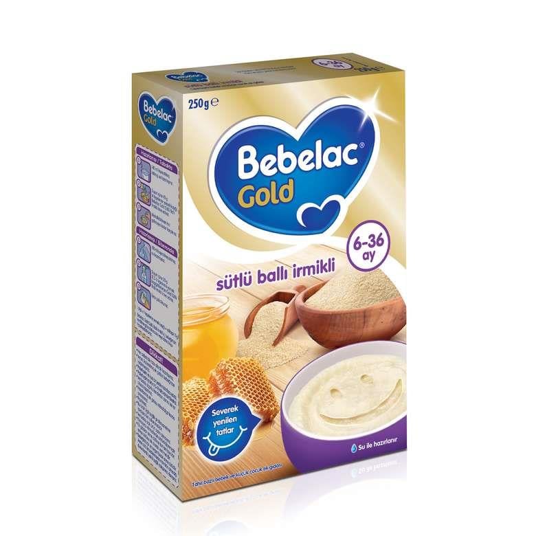 Bebelac Gold Sütlü Ballı İrmikli 250 Gr