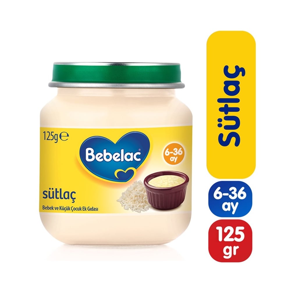 Bebelac Püre Sütlaç 125 Gr