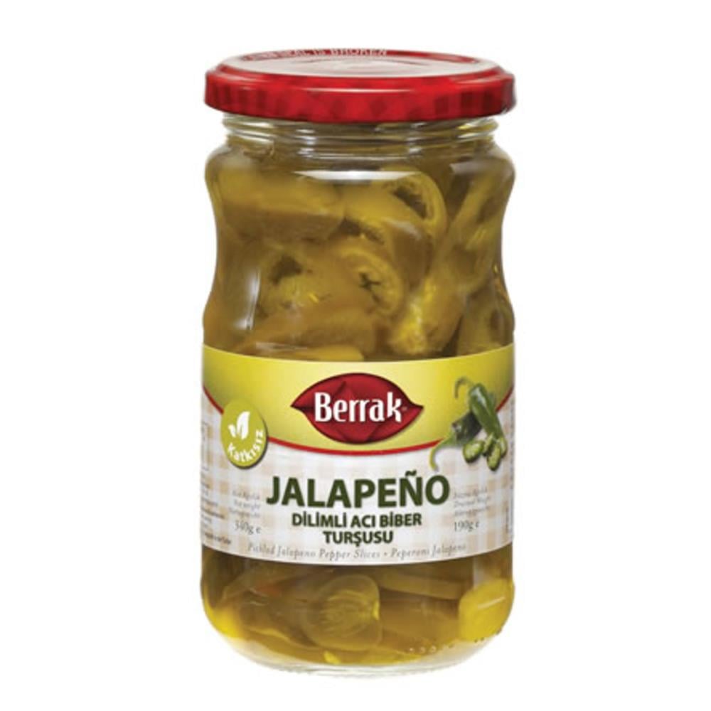 TurşuBerrak Jalapeño Biber Turşusu 340 gr Cam