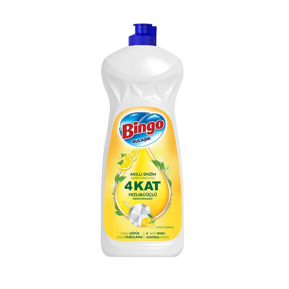 Sıvı Bulaşık DeterjanıBingo Bulaşık Deterjanı Limon Kokulu 1500 Ml