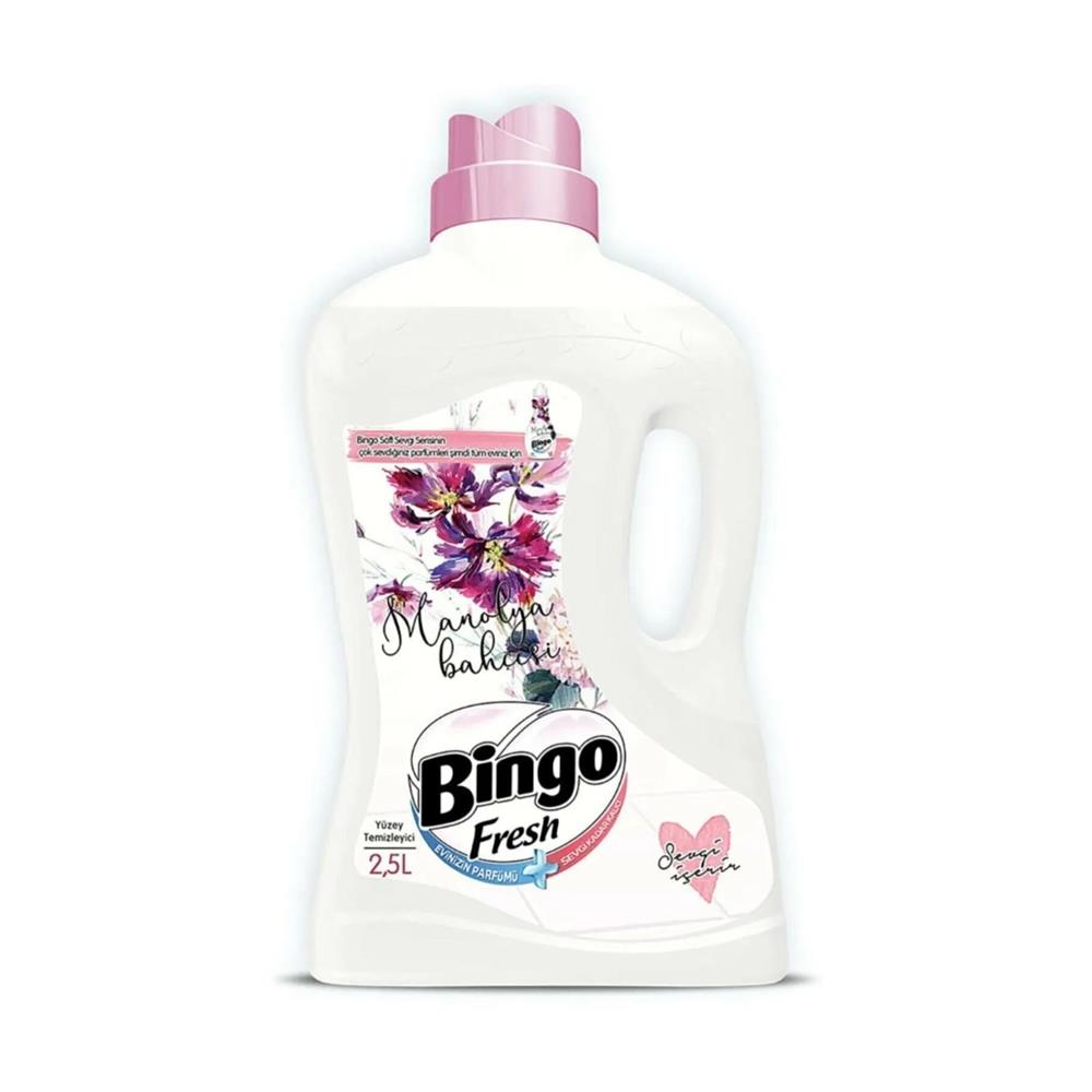 Yüzey TemizleyicilerBingo Fresh Yüzey Temizleyici Manolya Bahçesi 2,5Lt