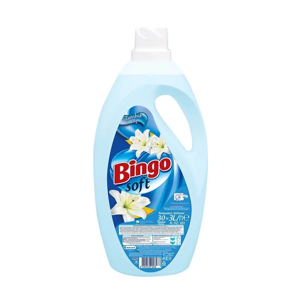 Klasik YumuşatıcılarBingo Soft Yumuşatıcı Lily 3 lt