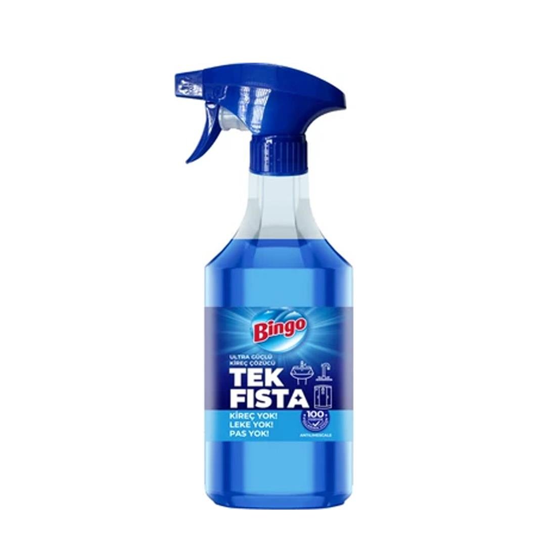 Yağ ÇözücüBingo Tek Fısta Ultra Güçlü Kireç Çözücü Sprey 900 Ml