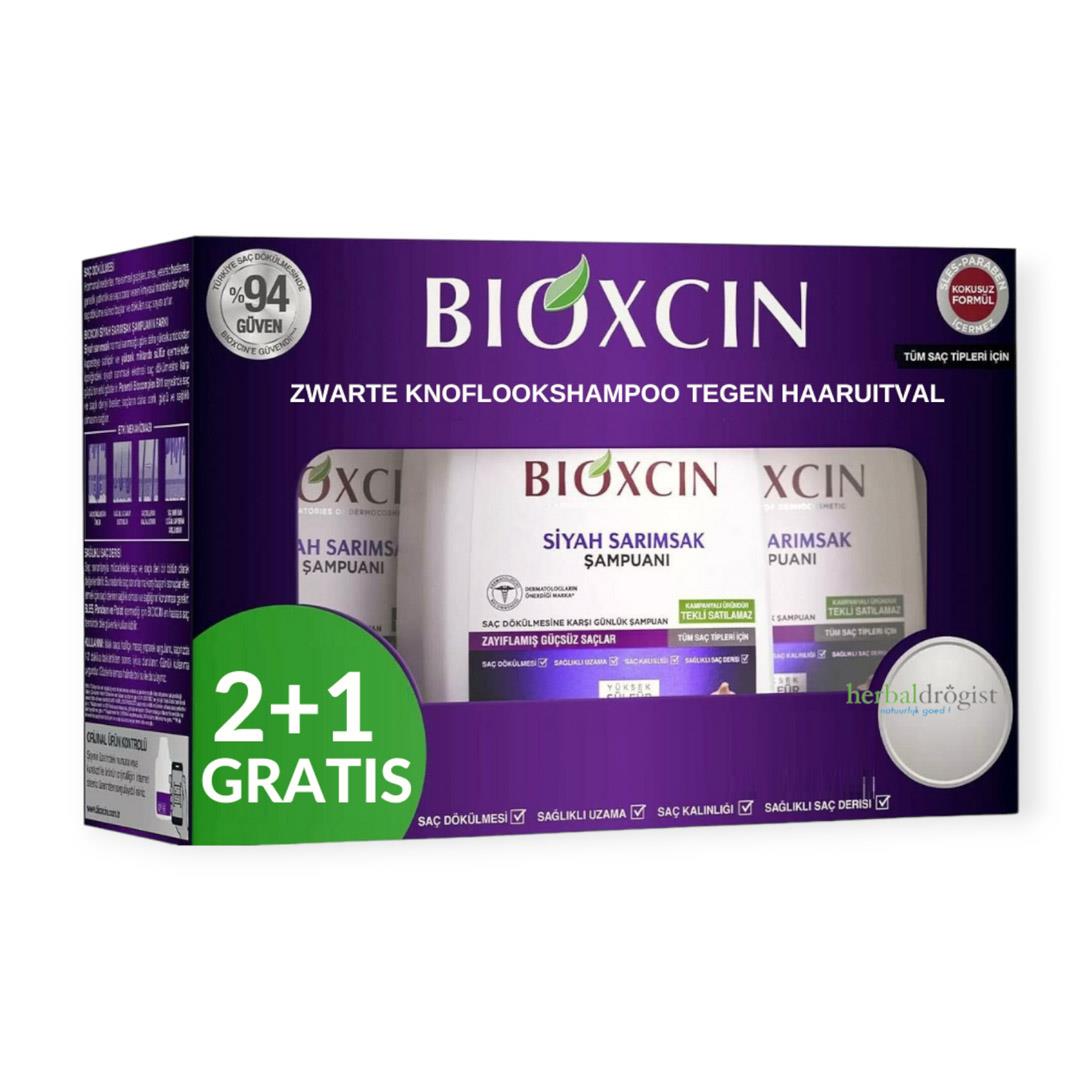 ŞampuanBioxcin Şampuan Saç Dökülmesine Karşı Siyah Sarımsaklı 3 Al 2 Öde
