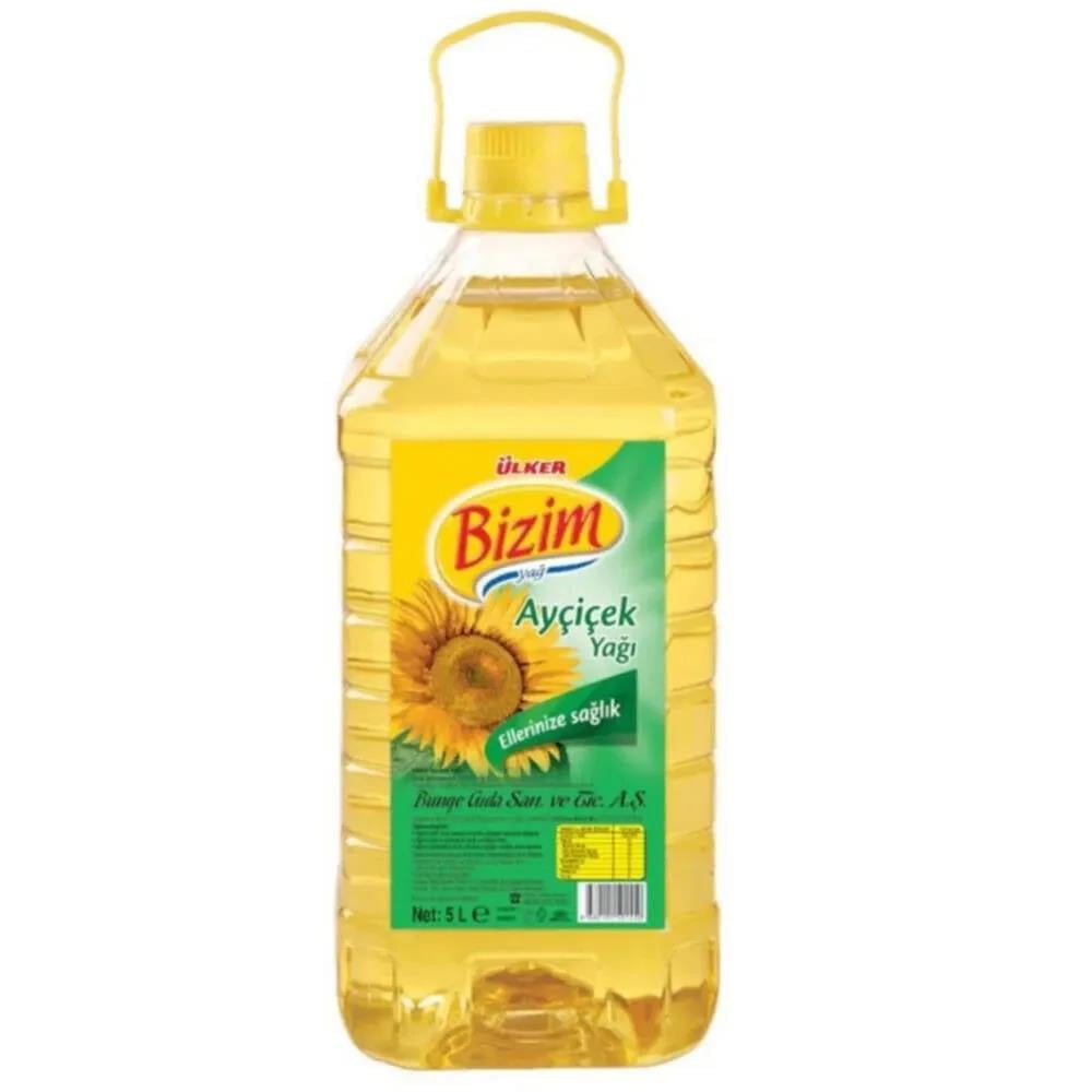 Ayçiçek YağıBizim Ayçiçek Yağı 5 lt Pet