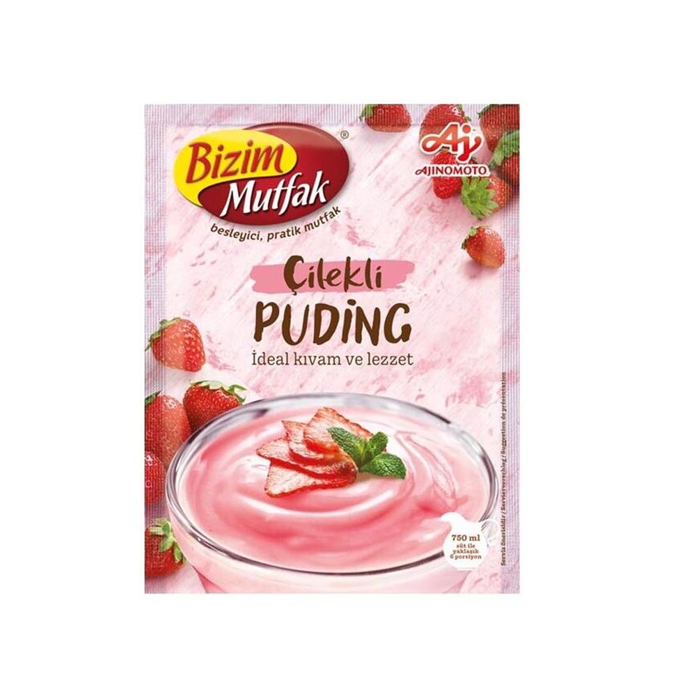 Bizim Çilekli Toz Puding 120 gr