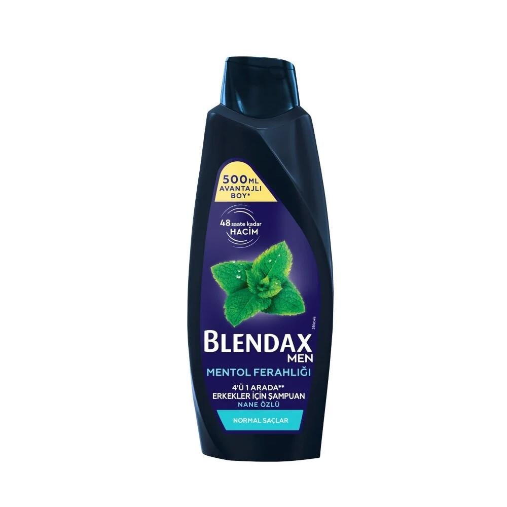ŞampuanBlendax Erkekler Için Mentollü Şampuan 500 Ml
