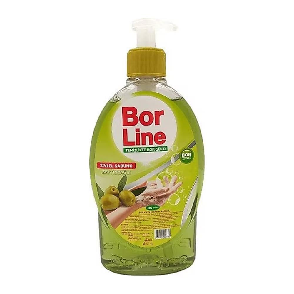 Katı, Sıvı SabunBor Line Sıvı El Sabunu 400 ml Zeytinyağlı