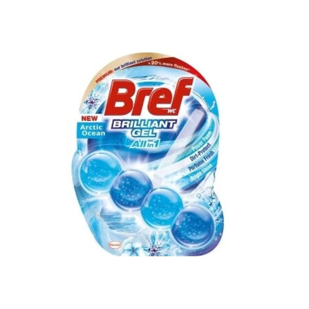 Tuvalet TemizleyicilerBref Wc Brilliant Gel Allin1 Arctic Ocean 42 g
