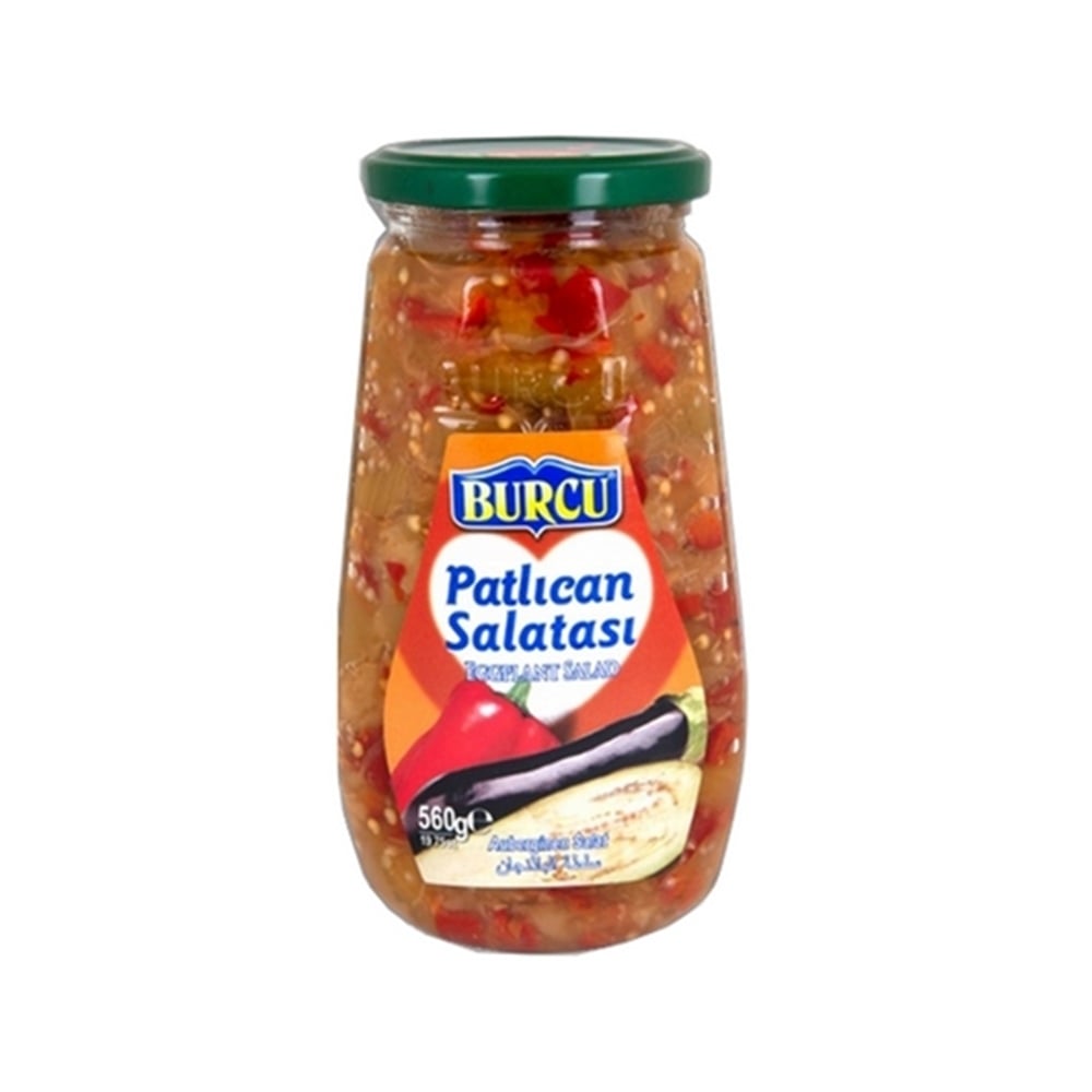 Burcu Patlıcan Salatası Cam 560 Gr