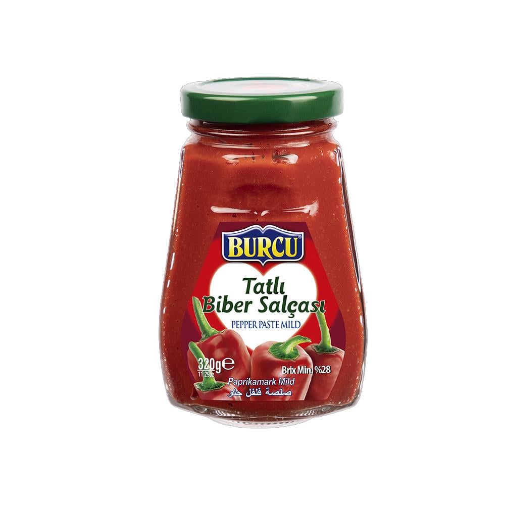 SalçaBurcu Tatlı Biber Salçası 320 Gr