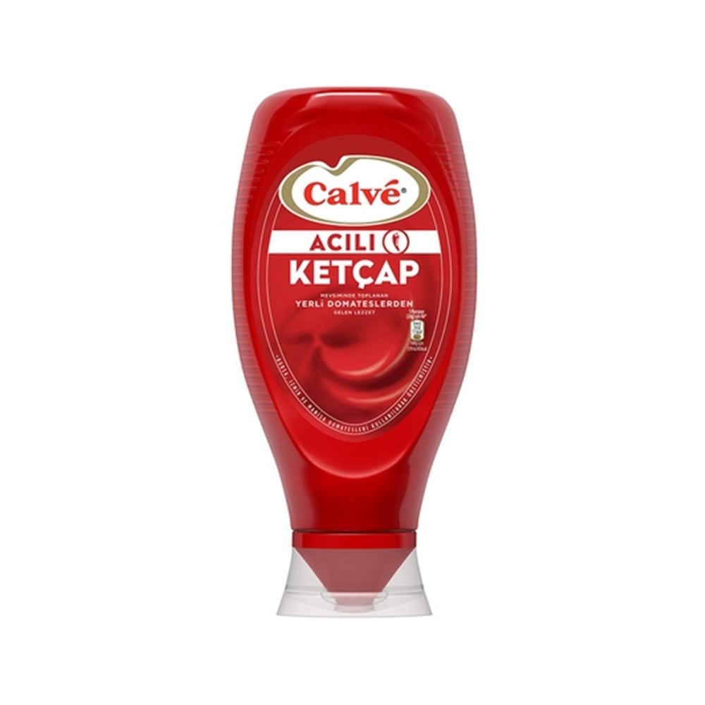 Calve Ketçap 600 gr Acılı