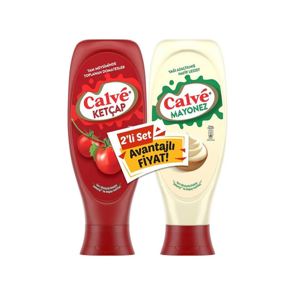 KetçapCalve Ketçap 610 Gr+Mayonez 380 Gr