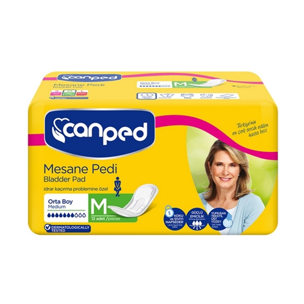 Canped Mesane Pedi 10 lu Orta Boy M