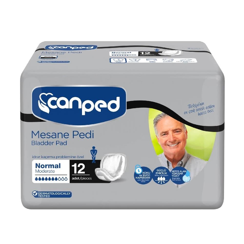 Canped Mesane Pedi 12 Li Erkek