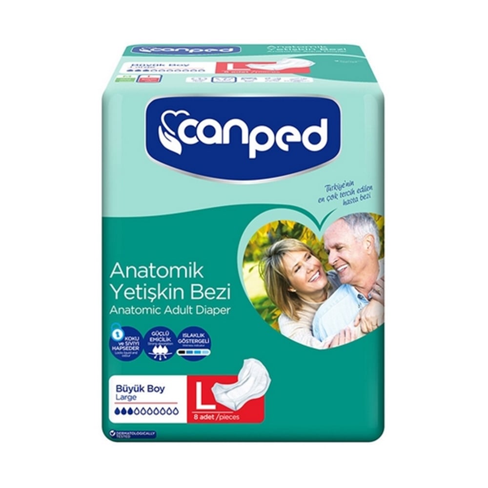 Canped Normal Hasta Bezi Büyük 8 'li