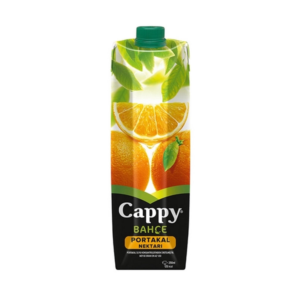 Cappy Meyve Suyu Portakal Nektar 1Lt