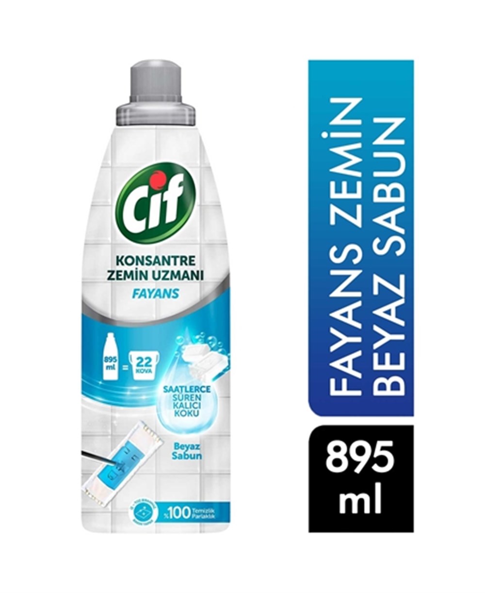 Cif Kons Zemin Uzmanı Fayans 895 ml