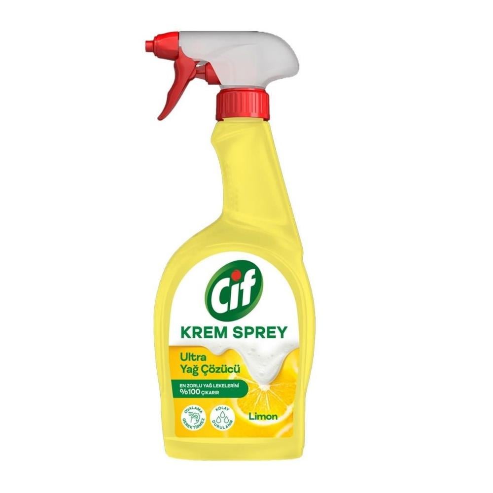 Cif Krem Sprey 750 Ml Limon